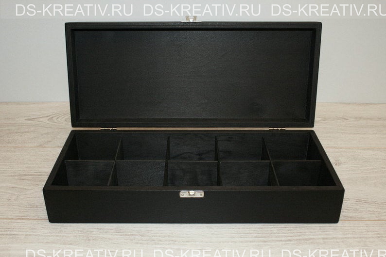 Коробка для чая BLACK 002