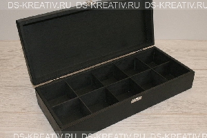 Коробка для чая BLACK 001, фото №2